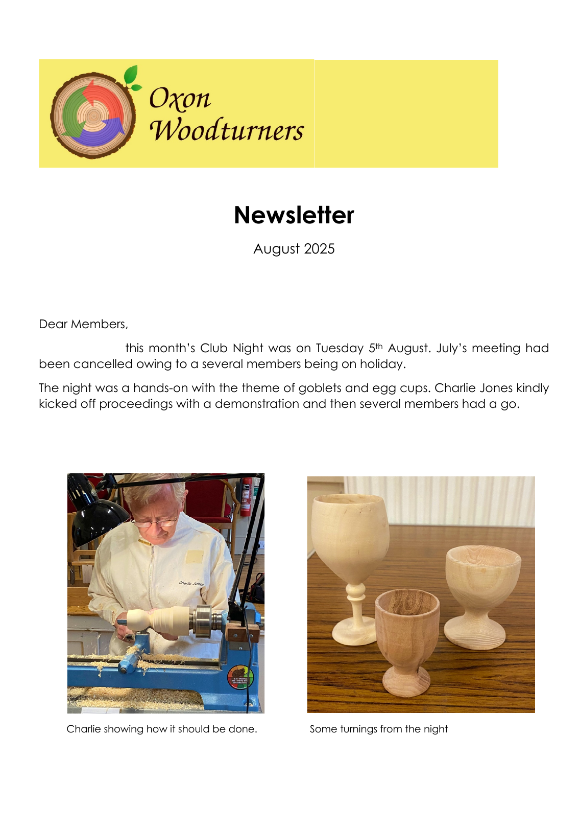 Newsletter August 2025