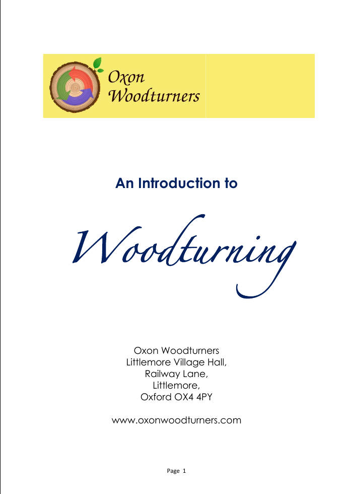 Introduction to Woodturning