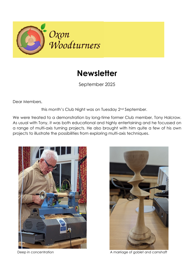 Newsletter September 2025